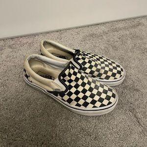 checkered vans 6.5 womens